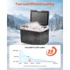 imageVEVOR 10 Quart 12 Volt Portable Mini Freezer Car Compressor Fridge Cooler528 QT