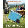 imageVEVOR 10 Quart 12 Volt Portable Mini Freezer Car Compressor Fridge Cooler634QT