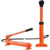 imageVEVOR 10 Ton Porta Power Kit Hydraulic Ram with Pump Car Jack with 46 ft14 m Oil Hose Bent Frame Repair Tool with Storage Case for Automotive Garage Heavy Equipment Mechanic 22046 LBS