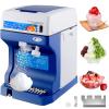 imageVEVOR 110V Electric Shaved Ice Machine 250W Snow Cone Maker Tabletop wAdjustable Ice Texture Ice Shaving Machine 265LBshr for Home and Commerical Use ampamp Tablecraft Free Flow Pourers Black 12Pack