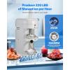 imageVEVOR 110V Electric Shaved Ice Machine 500W Snow Cone Maker Tabletop wAdjustable Ice Texture Ice Shaving Machine 265LBshr for Home and Commerical Use220LBSH250W