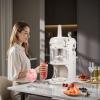 imageVEVOR 110V Electric Shaved Ice Machine 500W Snow Cone Maker Tabletop wAdjustable Ice Texture Ice Shaving Machine 265LBshr for Home and Commerical Use220LBSH250W