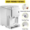 imageVEVOR 110V Electric Shaved Ice Machine 500W Snow Cone Maker Tabletop wAdjustable Ice Texture Ice Shaving Machine 265LBshr for Home and Commerical Use265LLBSH250W