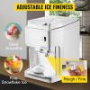 imageVEVOR 110V Electric Shaved Ice Machine 500W Snow Cone Maker Tabletop wAdjustable Ice Texture Ice Shaving Machine 265LBshr for Home and Commerical Use265LLBSH250W