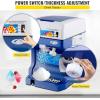 imageVEVOR 110V Electric Shaved Ice Machine 500W Snow Cone Maker Tabletop wAdjustable Ice Texture Ice Shaving Machine 265LBshr for Home and Commerical Use265LBSH500W