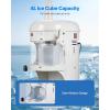 imageVEVOR 110V Electric Shaved Ice Machine 500W Snow Cone Maker Tabletop wAdjustable Ice Texture Ice Shaving Machine 265LBshr for Home and Commerical Use220LBSH250W