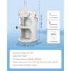 imageVEVOR 110V Electric Shaved Ice Machine 500W Snow Cone Maker Tabletop wAdjustable Ice Texture Ice Shaving Machine 265LBshr for Home and Commerical Use220LBSH250W