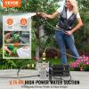 imageVEVOR 115 Volt Shallow Well Jet Pump 1 HP 176 GPM Heavyduty Cast Iron Irrigation Water Pump 164 ft Max Head 2040 PSI IPX4 Waterproof for Garden Lawn ampamp Field Irrigation HighRise Water Supply34HP SUS304