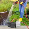 imageVEVOR 115 Volt Shallow Well Jet Pump 1 HP 176 GPM Heavyduty Cast Iron Irrigation Water Pump 164 ft Max Head 2040 PSI IPX4 Waterproof for Garden Lawn ampamp Field Irrigation HighRise Water Supply34HP SUS304