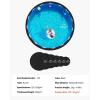 imageVEVOR 12 Foot Round Pool Liner Pad for Above Ground Swimming Pool Heavy Duty Above Ground Pool Pad Mat Protect Pool Liners Prevent Punctures and Weed Barriers Durable Geotextile Material