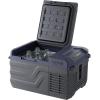 imageVEVOR 12 Volt Car Refrigerator Fridge 15 L Single Zone Portable Freezer 468 Adjustable Range 1224V DC and 100240V AC Compressor Cooler for Outdoor Camping RV Grey10QT