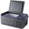 imageVEVOR 12 Volt Car Refrigerator Fridge 15 L Single Zone Portable Freezer 468 Adjustable Range 1224V DC and 100240V AC Compressor Cooler for Outdoor Camping RV Grey16QT