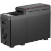 imageVEVOR 12 Volt Car Refrigerator with Ice Maker 35Liter37qt Electric Cooler Car Freezer 468 Adjustable Temperature Car Refrigerator with Casters for Camping Travel Outdoor Home9QT8L