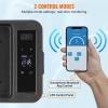 imageVEVOR 12 Volt Car Refrigerator with Ice Maker 35Liter37qt Electric Cooler Car Freezer 468 Adjustable Temperature Car Refrigerator with Casters for Camping Travel Outdoor Home9QT8L