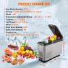 imageVEVOR 12 Volt Car Refrigerator with Ice Maker 35Liter37qt Electric Cooler Car Freezer 468 Adjustable Temperature Car Refrigerator with Casters for Camping Travel Outdoor Home16QT15L
