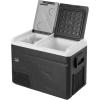 imageVEVOR 12 Volt Car Refrigerator with Ice Maker 35Liter37qt Electric Cooler Car Freezer 468 Adjustable Temperature Car Refrigerator with Casters for Camping Travel Outdoor Home38QT