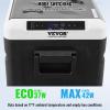 imageVEVOR 12 Volt Car Refrigerator with Ice Maker 35Liter37qt Electric Cooler Car Freezer 468 Adjustable Temperature Car Refrigerator with Casters for Camping Travel Outdoor Home38QT