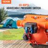 imageVEVOR 12V Diaphragm Pump 3 GPM 1136 Lmin 4Chamber 12 Volt DC Water Pump with Automatic Pressure Switch 40100 PSI Adjustable 55 PSI 12 MNPT Port for RV Yacht Food Truck Camper Marine12V  30GPM  55PSIAdjustable