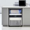 imageVEVOR 200lbs24H Commercial Ice Maker Machine with Drain Pump 66lbs Storage Capacity Ice Maker 108 Ice Cubes in 15 Minutes LED Digital Display Freestanding SelfCleaning for Bar Office RestaurantSilver