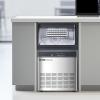 imageVEVOR 200lbs24H Commercial Ice Maker Machine with Drain Pump 66lbs Storage Capacity Ice Maker 108 Ice Cubes in 15 Minutes LED Digital Display Freestanding SelfCleaning for Bar Office RestaurantSilver