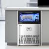 imageVEVOR 200lbs24H Commercial Ice Maker Machine with Drain Pump 66lbs Storage Capacity Ice Maker 108 Ice Cubes in 15 Minutes LED Digital Display Freestanding SelfCleaning for Bar Office RestaurantSilver