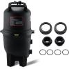 imageVEVOR 2025 PRO Cartridge Pool Filter Tank ampamp Element for Above Ground ampamp Inground Pools Large 320325Sq Ft Cleaner System Compatible WPumps 2 to 25 HP Up to 11769 GPH for Pools Up to 94150 GallonsUpgraded Version 420425 sqft w 4 Filters