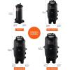 imageVEVOR 2025 PRO Cartridge Pool Filter Tank ampamp Element for Above Ground ampamp Inground Pools Large 320325Sq Ft Cleaner System Compatible WPumps 2 to 25 HP Up to 11769 GPH for Pools Up to 94150 GallonsCartridge Pool Filter 50Sq Ft