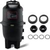 imageVEVOR 2025 PRO Cartridge Pool Filter Tank ampamp Element for Above Ground ampamp Inground Pools Large 320325Sq Ft Cleaner System Compatible WPumps 2 to 25 HP Up to 11769 GPH for Pools Up to 94150 GallonsUpgraded Version 520525 sqft w 4 Filters