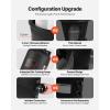 imageVEVOR 2025 PRO Cartridge Pool Filter Tank ampamp Element for Above Ground ampamp Inground Pools Large 320325Sq Ft Cleaner System Compatible WPumps 2 to 25 HP Up to 11769 GPH for Pools Up to 94150 GallonsUpgraded Version 725 sqft w 8 Filters