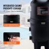imageVEVOR 2025 PRO Cartridge Pool Filter Tank ampamp Element for Above Ground ampamp Inground Pools Large 320325Sq Ft Cleaner System Compatible WPumps 2 to 25 HP Up to 11769 GPH for Pools Up to 94150 GallonsUpgraded Version 420425 sqft w 4 Filters