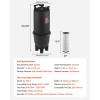 imageVEVOR 2025 PRO Cartridge Pool Filter Tank ampamp Element for Above Ground ampamp Inground Pools Large 320325Sq Ft Cleaner System Compatible WPumps 2 to 25 HP Up to 11769 GPH for Pools Up to 94150 GallonsUpgraded Version 725 sqft w 8 Filters