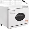 imageVEVOR 23L Large Capacity Hot Warmers with See Through Window Two Stainless Steel Racks Holds up 5060 Towels 2in1 Quick and AllRound Heating for Facials SPA Massage Salon White23L
