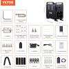 imageVEVOR 2KW Diesel Heater 12V24V All in One Diesel Air Heater with Bluetooth APP Control Remote Control and Display Screen CO Alarm Fast Heating Portable Diesel Heater for Vehicles and OutdoorsBlack