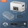 imageVEVOR 2L Sonic Cleaner with Heater Timer ampamp Basket Professional Digital Sonic Cavitation Machine 60W Cleaning Machine for Watch Instruments Glasses Coin Metal Parts Tool30L