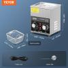 imageVEVOR 2L Sonic Cleaner with Heater Timer ampamp Basket Professional Digital Sonic Cavitation Machine 60W Cleaning Machine for Watch Instruments Glasses Coin Metal Parts Tool2L