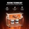 imageVEVOR 2L Sonic Cleaner with Heater Timer ampamp Basket Professional Digital Sonic Cavitation Machine 60W Cleaning Machine for Watch Instruments Glasses Coin Metal Parts Tool3L