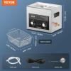 imageVEVOR 2L Sonic Cleaner with Heater Timer ampamp Basket Professional Digital Sonic Cavitation Machine 60W Cleaning Machine for Watch Instruments Glasses Coin Metal Parts Tool10L
