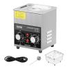 imageVEVOR 2L Sonic Cleaner with Heater Timer ampamp Basket Professional Digital Sonic Cavitation Machine 60W Cleaning Machine for Watch Instruments Glasses Coin Metal Parts Tool2L