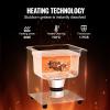 imageVEVOR 2L Sonic Cleaner with Heater Timer ampamp Basket Professional Digital Sonic Cavitation Machine 60W Cleaning Machine for Watch Instruments Glasses Coin Metal Parts Tool2L