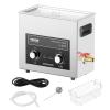 imageVEVOR 2L Sonic Cleaner with Heater Timer ampamp Basket Professional Digital Sonic Cavitation Machine 60W Cleaning Machine for Watch Instruments Glasses Coin Metal Parts Tool6L