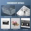 imageVEVOR 2L Sonic Cleaner with Heater Timer ampamp Basket Professional Digital Sonic Cavitation Machine 60W Cleaning Machine for Watch Instruments Glasses Coin Metal Parts Tool10L