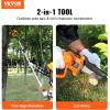 imageVEVOR 2in1 Cordless Pole Saw ampamp Mini Chainsaw 20V 2Ah Battery Pole Chainsaw 5quot Cutting Capacity 8 ft Reach Pole Saw for Branch Cutting ampamp Tree Trimming Battery and Blade Cover Included20V 2Ah renewed