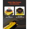 imageVEVOR 3 Ton Low Profile  Aluminum and Steel Racing Floor Jack with Dual Pistons Quick Lift Pump for Sport Utility Vehicle Lifting Range 3611quot191116quot yellowblack3T