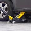 imageVEVOR 3 Ton Low Profile  Aluminum and Steel Racing Floor Jack with Dual Pistons Quick Lift Pump for Sport Utility Vehicle Lifting Range 3611quot191116quot yellowblack2T
