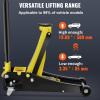 imageVEVOR 3 Ton Low Profile HeavyDuty Steel Racing Floor Jack with Dual Pistons Quick Lift Pump Lifting Range 335quot1969quot