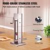 imageVEVOR 304 Vertical Electric Adjustable Speed Stainless Steel Heavy Duty Sausage Filler Meat Stuffer 30LBS15L Capacity Silver15LB7L Capacity