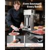imageVEVOR 304 Vertical Electric Adjustable Speed Stainless Steel Heavy Duty Sausage Filler Meat Stuffer 30LBS15L Capacity Silver22LBS10L Electric New