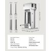 imageVEVOR 304 Vertical Electric Adjustable Speed Stainless Steel Heavy Duty Sausage Filler Meat Stuffer 30LBS15L Capacity Silver25LBS12L Electric New