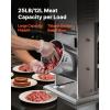 imageVEVOR 304 Vertical Electric Adjustable Speed Stainless Steel Heavy Duty Sausage Filler Meat Stuffer 30LBS15L Capacity Silver25LBS12L Electric New