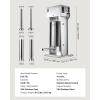 imageVEVOR 304 Vertical Electric Adjustable Speed Stainless Steel Heavy Duty Sausage Filler Meat Stuffer 30LBS15L Capacity Silver33LBS15L Electric New